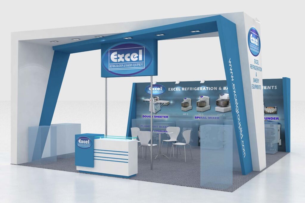 Exhibition Stall Designer and Fabricator, 3d Stall Designer, Exhibition Booth Decoration 
