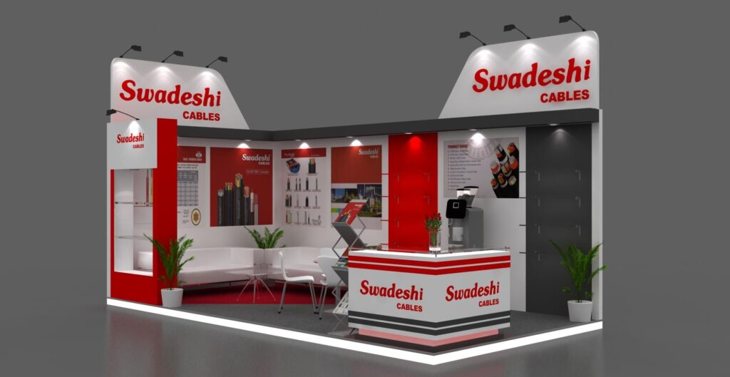 Exhibition Stall design and build Bangalore,Mezzanine Booth Construction
